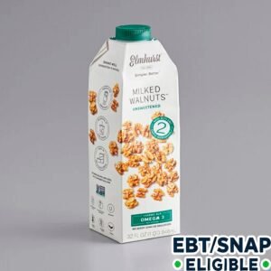 Elmhurst 32 fl. oz. Unsweetened Milked Walnuts - 6/case