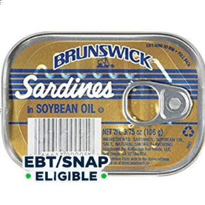 Brunswick Sardines in Soybean Oil
