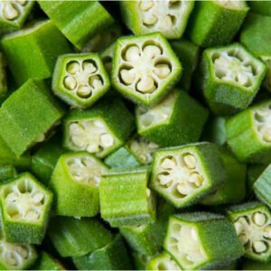 Frozen Ochro (Okra) - (Cut Up)- 2lb