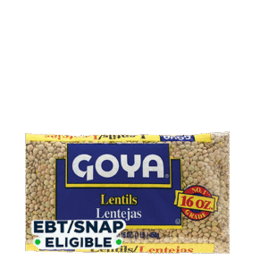Dry Lentils 16 oz